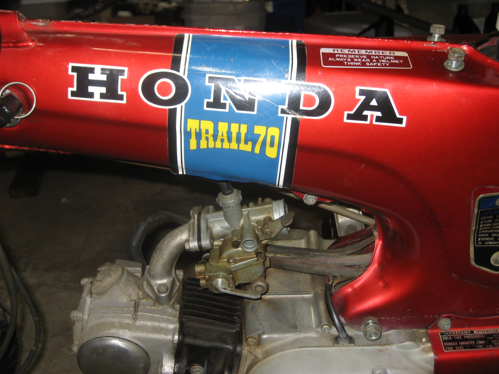 1972 honda ct70 service manual